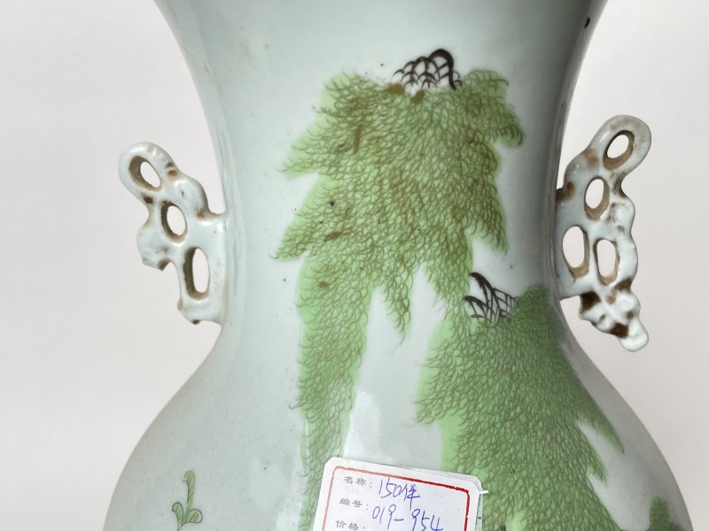 民国 150件粉彩花鸟纹嫁妆瓶 - 图5