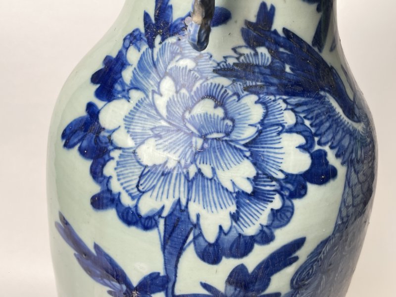 清 300件青花花鸟纹嫁妆瓶 - 图5