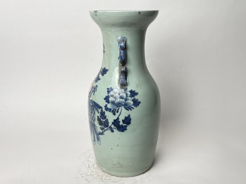 清 150件青花花鸟纹嫁妆瓶 - 图2