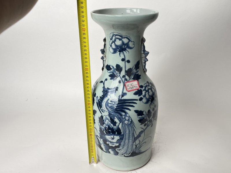 清 150件青花花鸟纹嫁妆瓶 - 图10