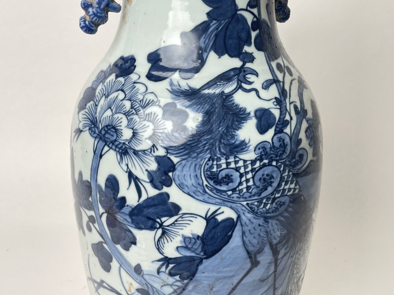 清 150件青花花鸟纹嫁妆瓶 - 图7