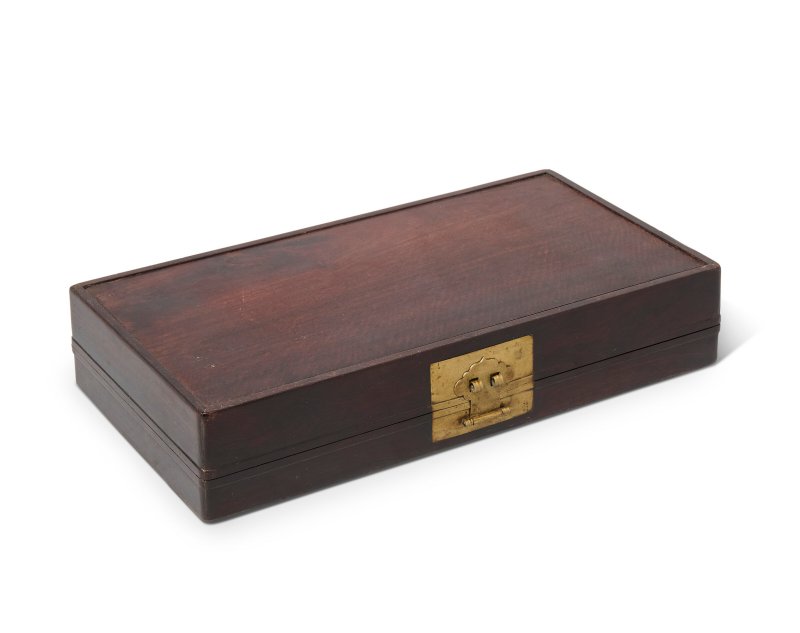 A ZITAN RECTANGULAR DOCUMENT BOX AND COVER  CHINA, QING DYNASTY, 18TH CENTURY - 图4