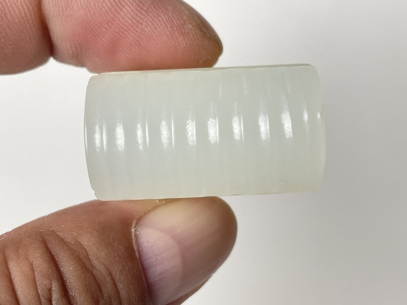 清 白玉章料 - 图5