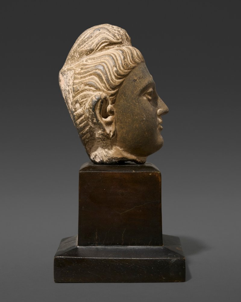 A GREY SCHIST HEAD OF BUDDHA  GANDHARA, 2ND-4TH CENTURY - 图4