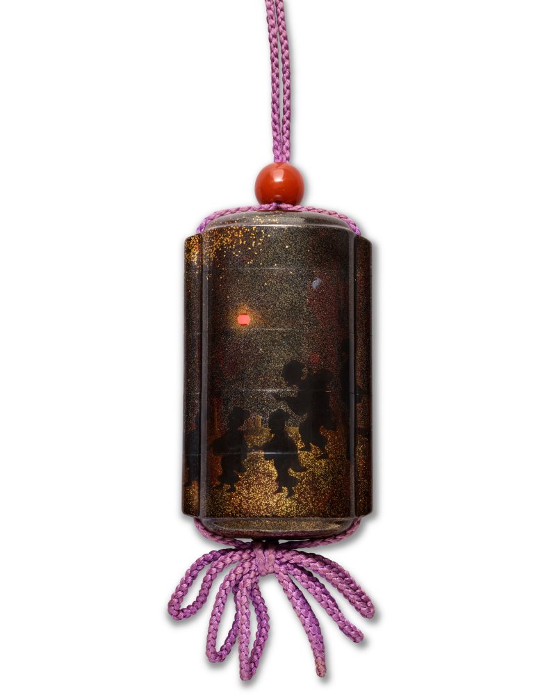 A LACQUER FOUR-CASE INRO  JAPAN, EDO PERIOD (19TH CENTURY), SIGNED KOMA KORYU WITH CURSIVE MONOGRAM (KAO) (KOMA KORYU) - 图3