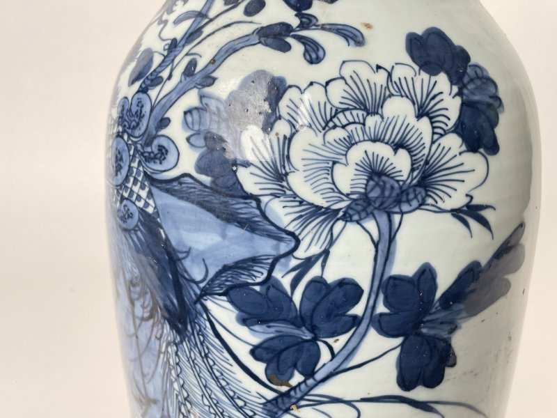 清 150件青花花鸟纹嫁妆瓶 - 图8