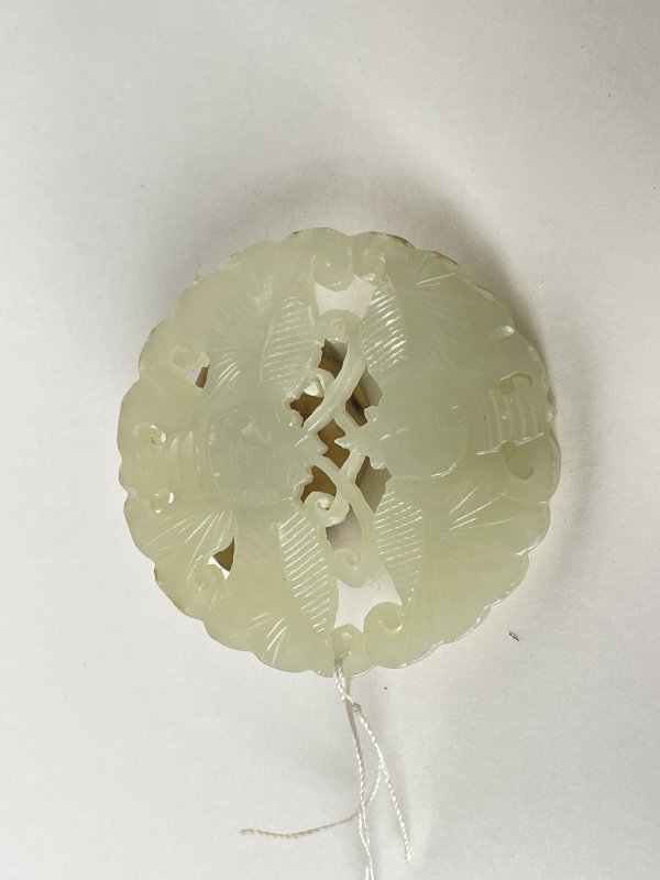 清 白玉佩