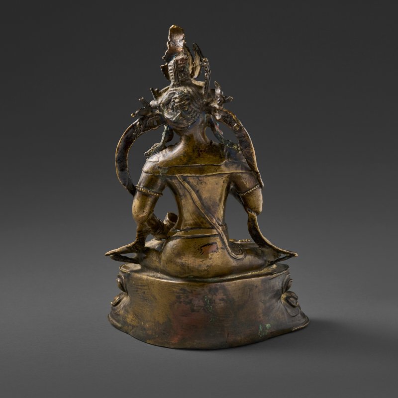 A BRASS FIGURE OF VAJRASATTVA  TIBET, 12TH-13TH CENTURY - 图6