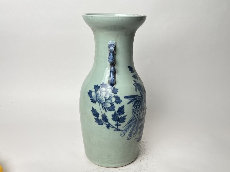 清 150件青花花鸟纹嫁妆瓶 - 图4