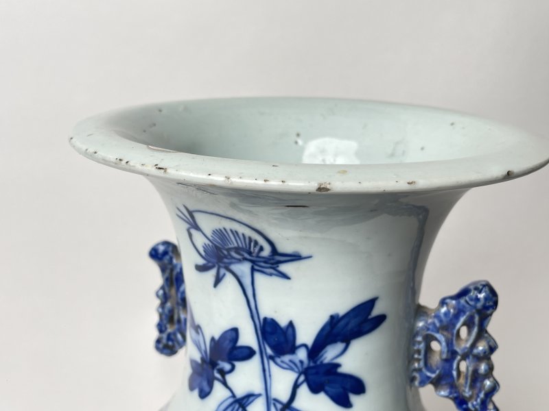 清 150件青花花鸟纹嫁妆瓶 - 图8