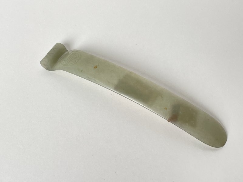 清 白玉发簪