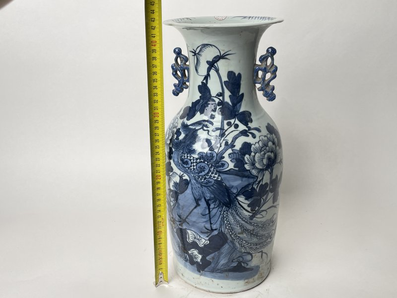 清 150件青花花鸟纹嫁妆瓶 - 图11