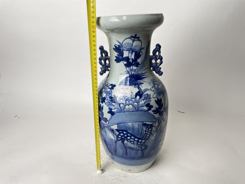 清 150件青花花鸟纹嫁妆瓶 - 图12