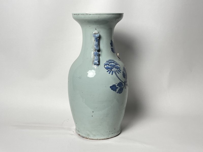 清晚期 150件青花凤穿花嫁妆瓶 - 图4