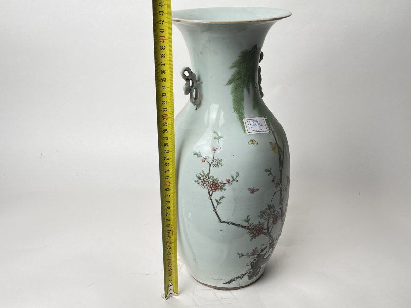民国 150件粉彩花鸟纹嫁妆瓶 - 图11