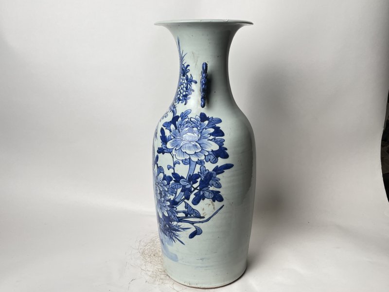 清 300件青花花鸟纹嫁妆瓶 - 图4