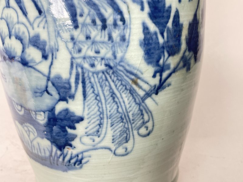 清 150件青花双凤纹嫁妆瓶 - 图6