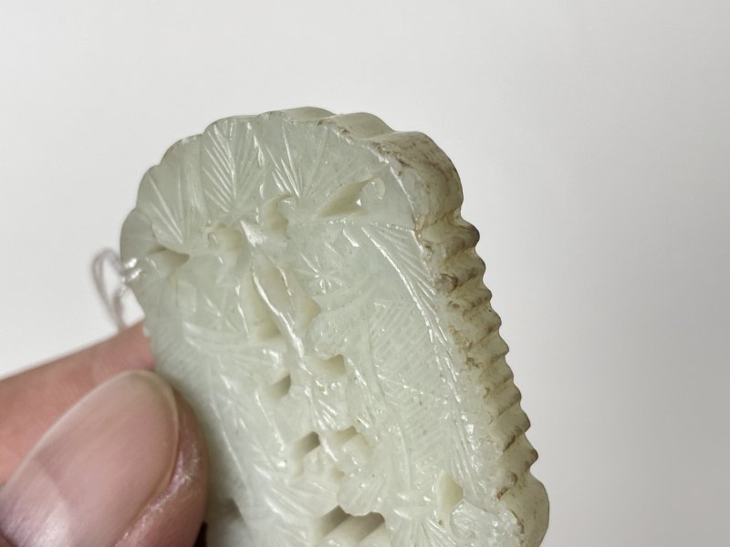 清 白玉牌 - 图5