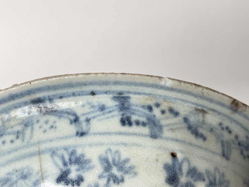 明 青花花卉纹碗 - 图7