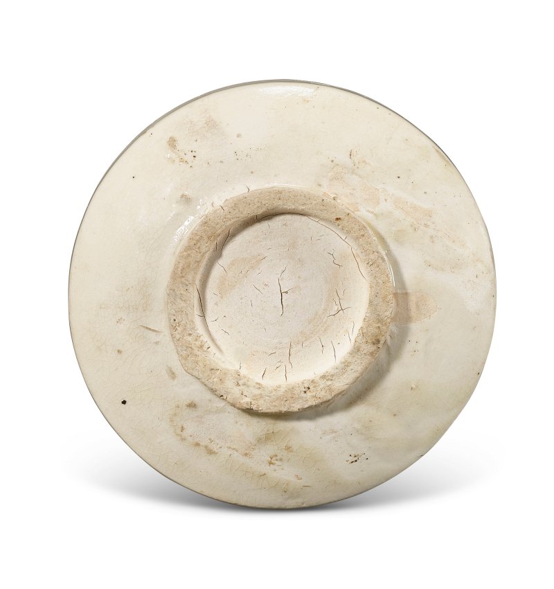 金 磁州窯彩繪花卉紋圓蓋盒  CHINA, JIN DYNASTY (1115-1234) - 图3