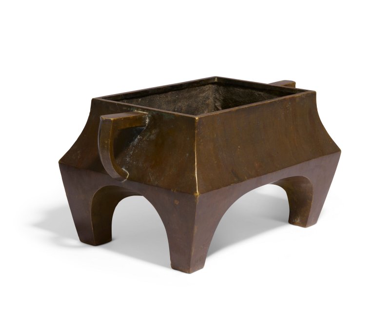 A MASSIVE TETRAPOD BRONZE CENSER  CHINA, QING DYNASTY, XIANFENG SIX-CHARACTER MARK AND OF THE PERIOD (1851-1861) - 图4