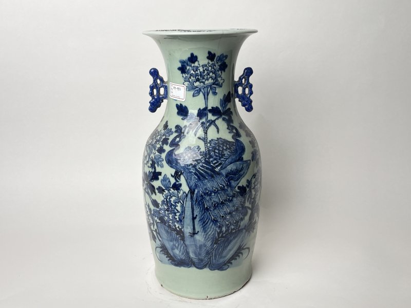 清 150件青花花鸟纹嫁妆瓶 - 图1
