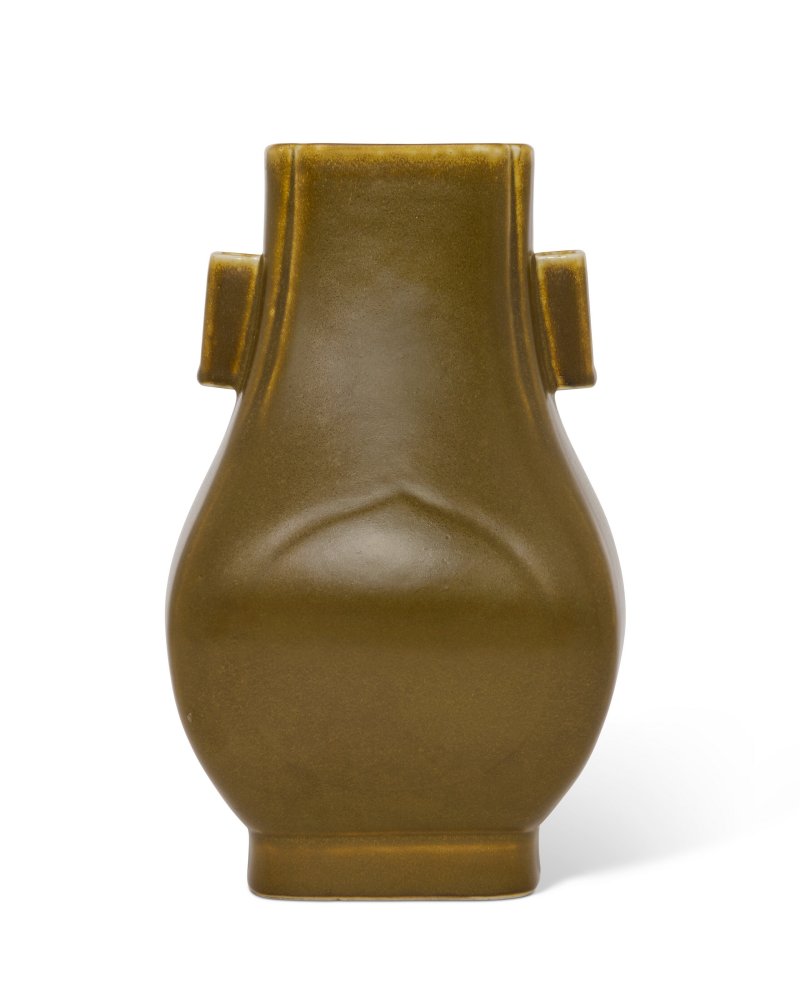 A TEADUST-GLAZED VASE, HU  CHINA, QING DYNASTY, GUANGXU SIX-CHARACTER INCISED MARK AND OF THE PERIOD (1875-1908) - 图2