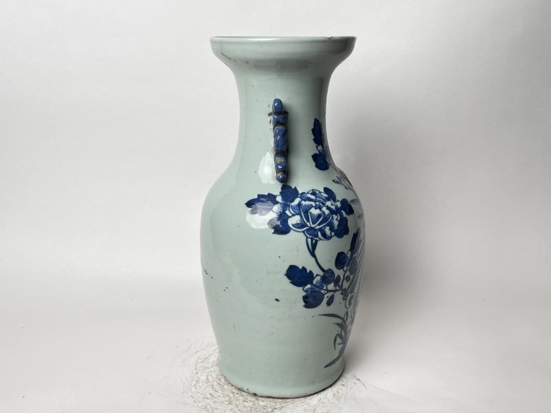 清 150件青花花鸟纹嫁妆瓶 - 图4