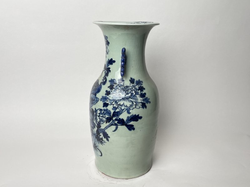 清 150件青花花鸟纹嫁妆瓶 - 图2