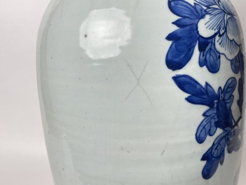 清 300件青花花鸟纹嫁妆瓶 - 图6