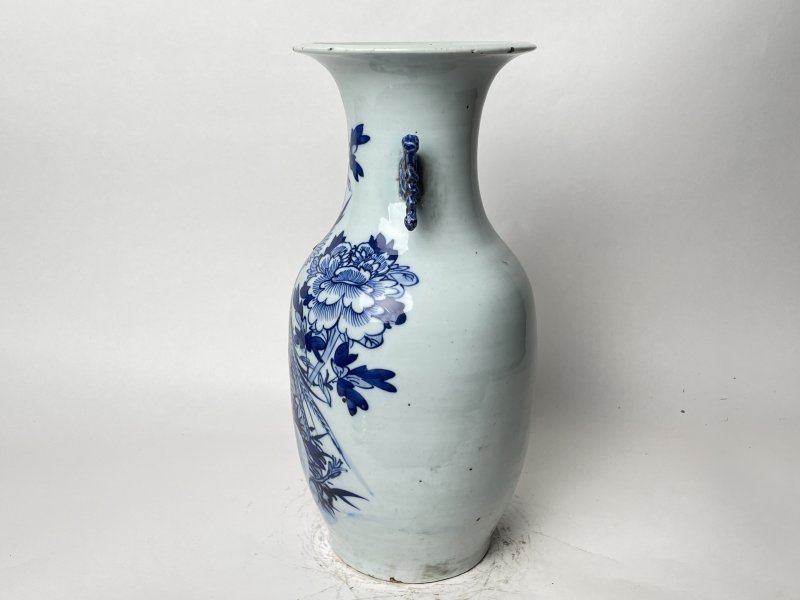 清 150件青花花鸟纹嫁妆瓶 - 图2