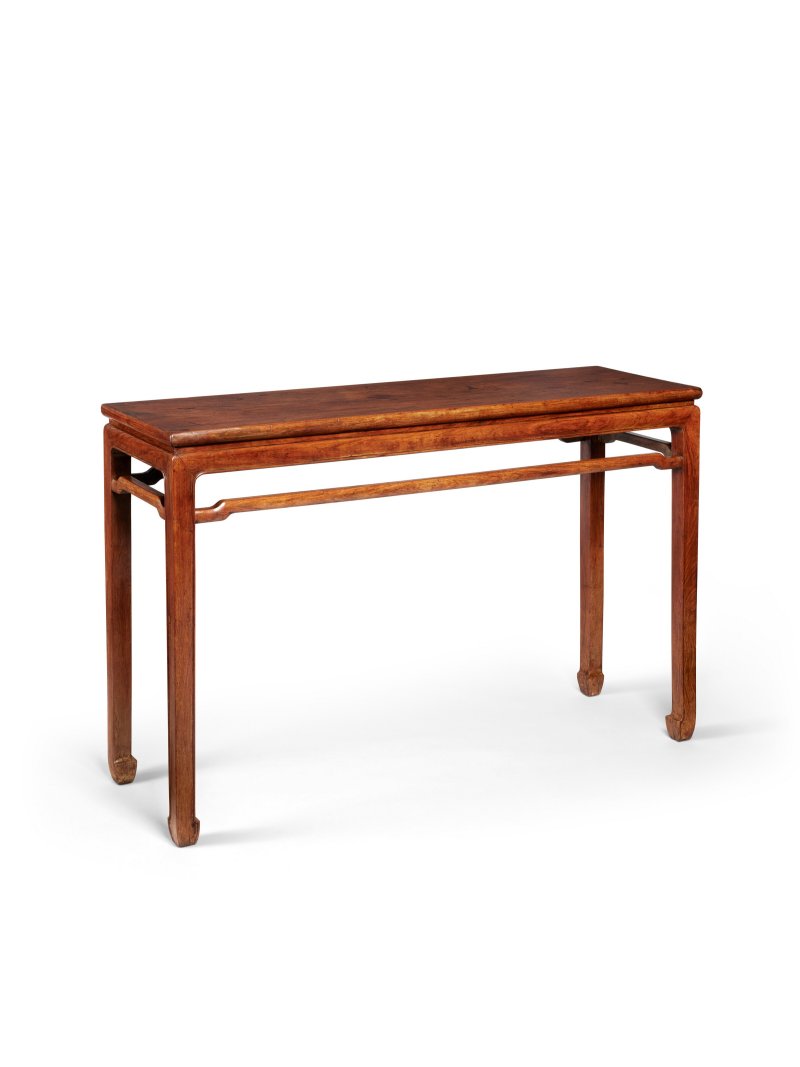 A VERY RARE HUANGHUALI RECTANGULAR SIDE TABLE, ZHUO  CHINA, MING DYNASTY, 17TH CENTURY - 图1
