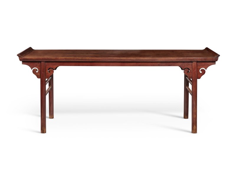 A RARE HUANGHUALI RECESSED-LEG TABLE  CHINA, 17TH-18TH CENTURY - 图3