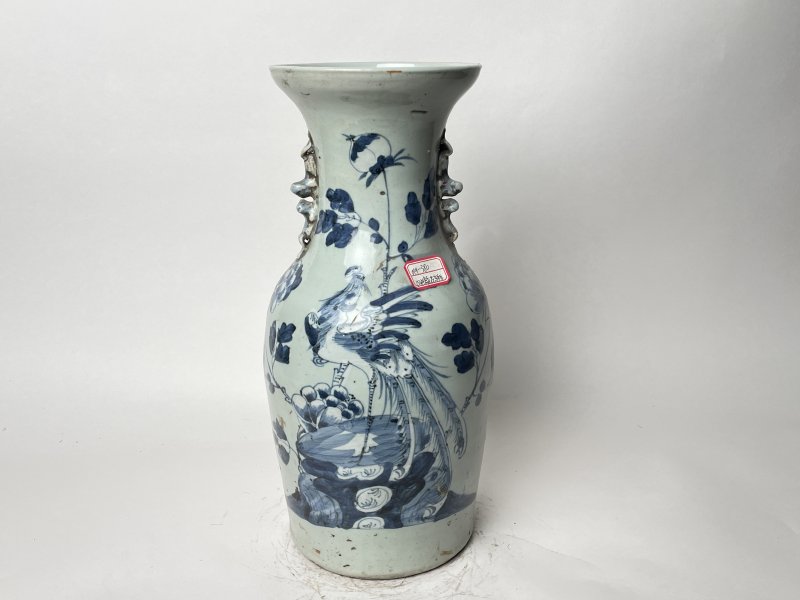 清 150件青花花鸟纹嫁妆瓶 - 图1