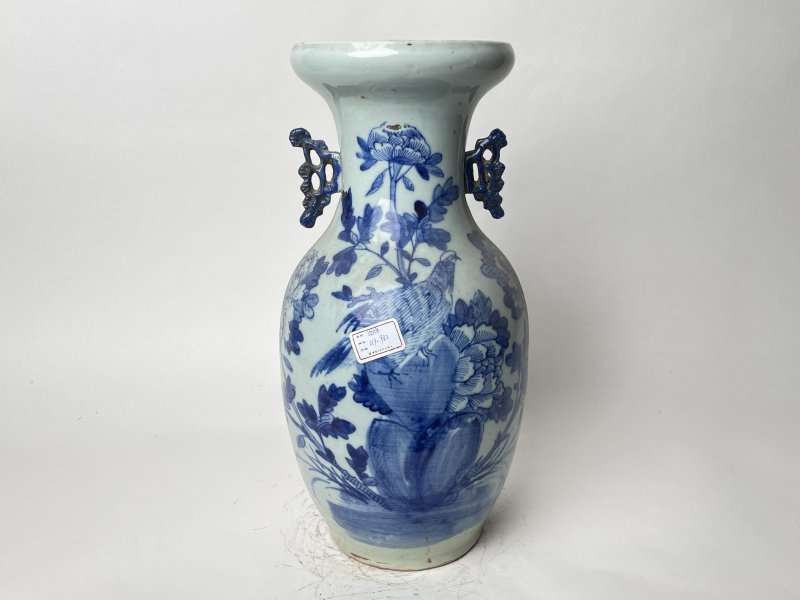 清 150件青花花鸟纹嫁妆瓶 - 图1