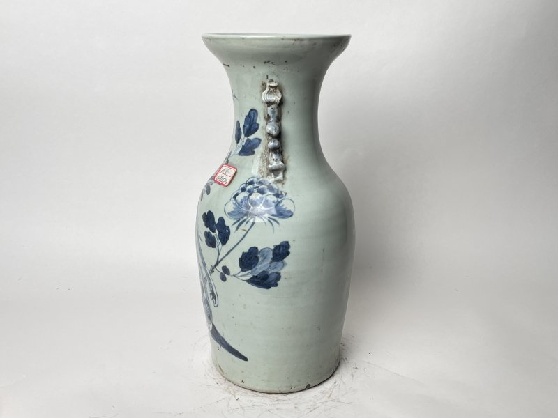 清 150件青花花鸟纹嫁妆瓶 - 图2
