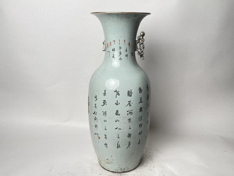 民国 300件粉彩花鸟纹嫁妆瓶 - 图3