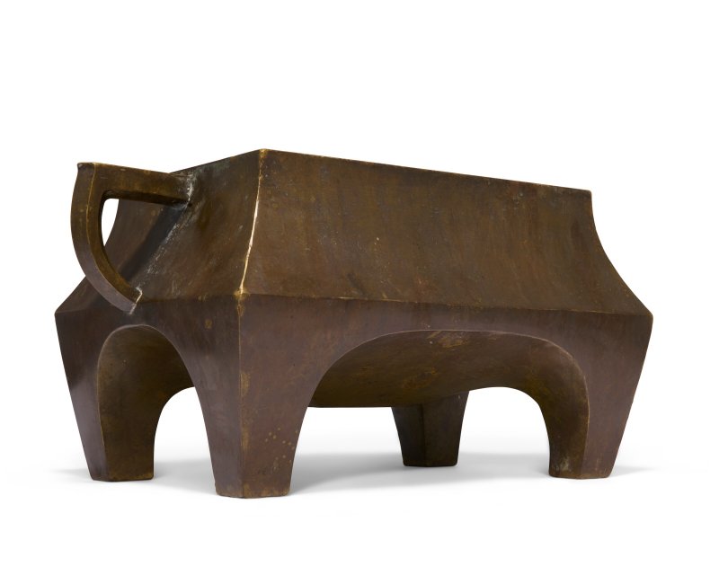 A MASSIVE TETRAPOD BRONZE CENSER  CHINA, QING DYNASTY, XIANFENG SIX-CHARACTER MARK AND OF THE PERIOD (1851-1861) - 图6