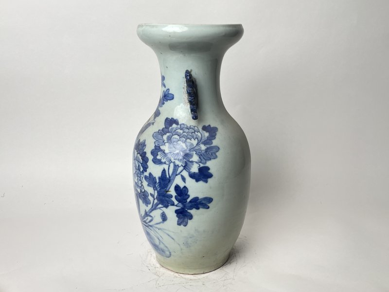 清 150件青花花鸟纹嫁妆瓶 - 图2