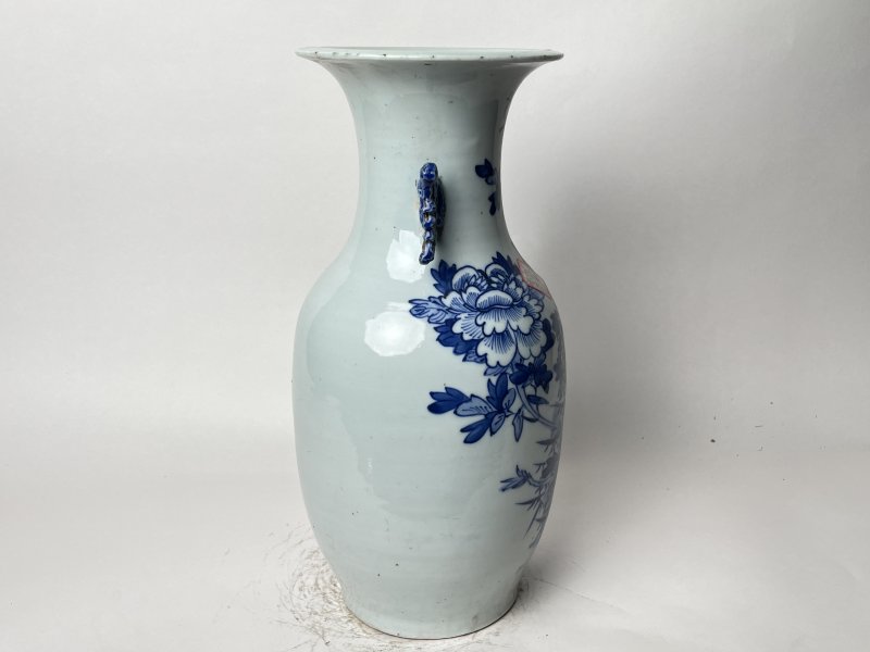 清 150件青花花鸟纹嫁妆瓶 - 图4