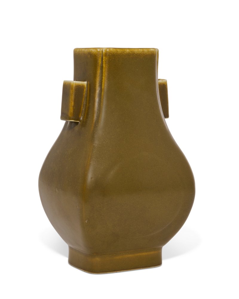 A TEADUST-GLAZED VASE, HU  CHINA, QING DYNASTY, GUANGXU SIX-CHARACTER INCISED MARK AND OF THE PERIOD (1875-1908) - 图4