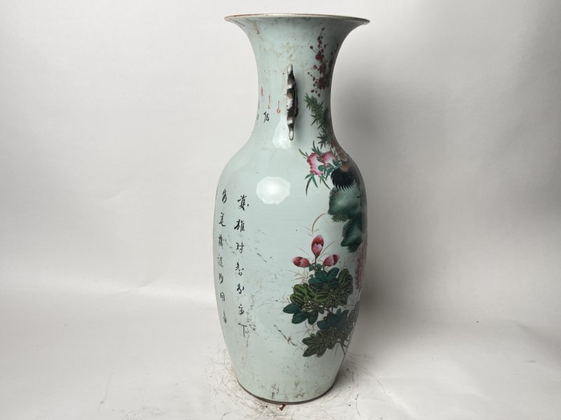 民国 300件粉彩花鸟纹嫁妆瓶 - 图4