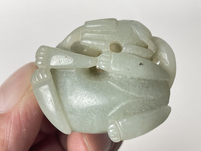 清 白玉雕件 - 图6