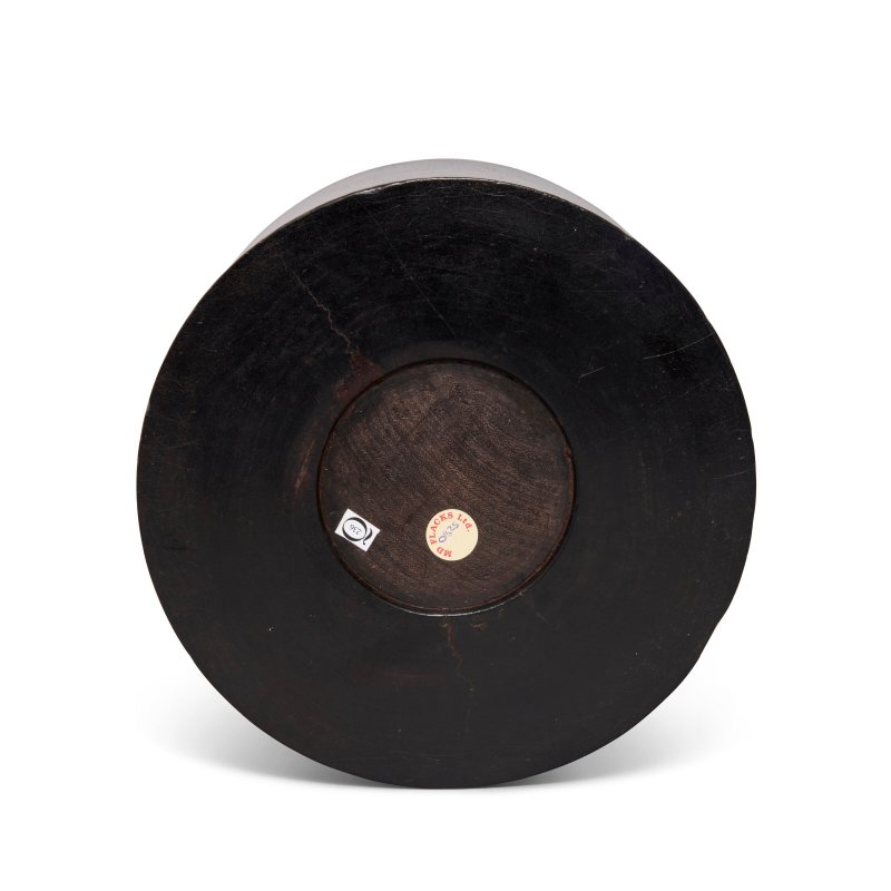 A LARGE ZITAN BRUSH POT  CHINA, QING DYNASTY, 18TH CENTURY - 图4