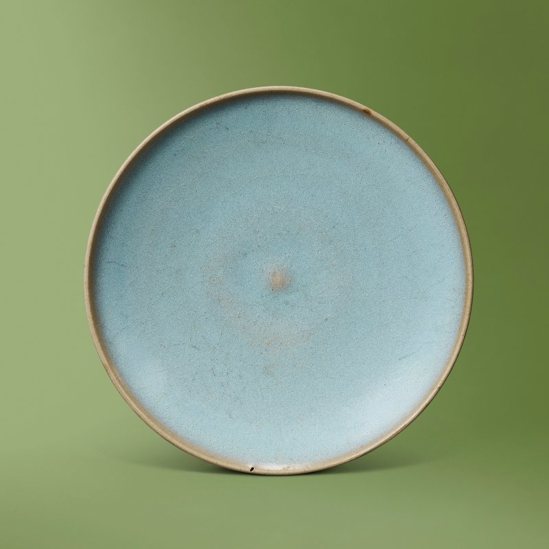 A JUN SKY-BLUE GLAZED DISH  CHINA, JIN DYNASTY (1115-1234) - 图1