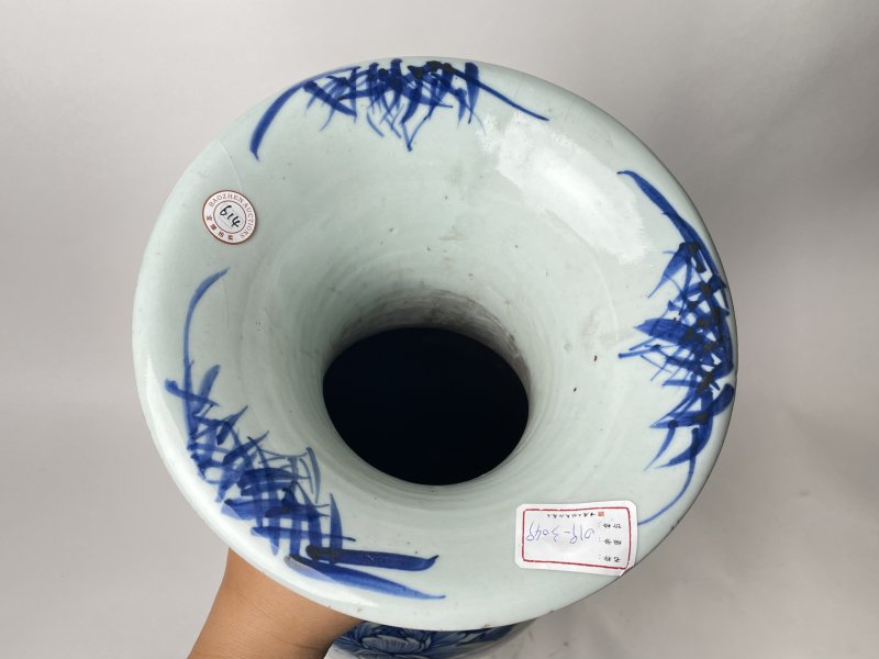 清 300件青花花鸟纹嫁妆瓶 - 图9