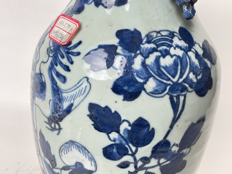 清 150件青花花鸟纹嫁妆瓶 - 图8