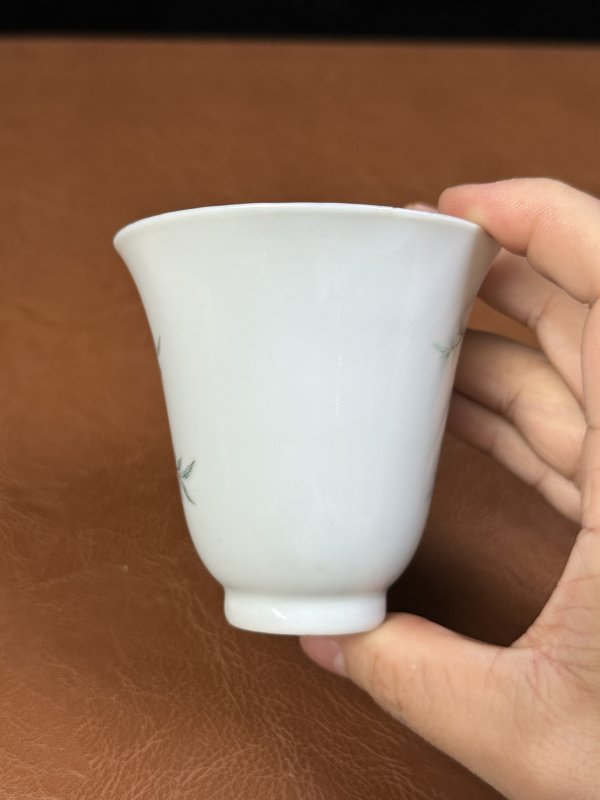 清  乐善堂喜上眉梢铃铛杯 - 图7