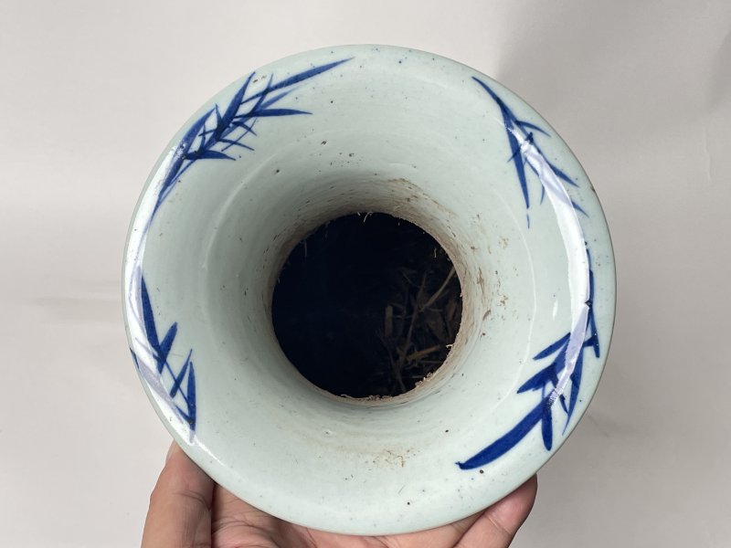 清晚期 150件青花花鸟纹嫁妆瓶 - 图8