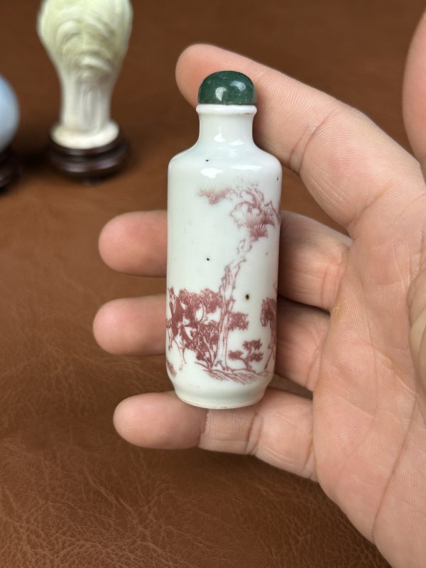 清中期  鼻烟壶三只 - 图4
